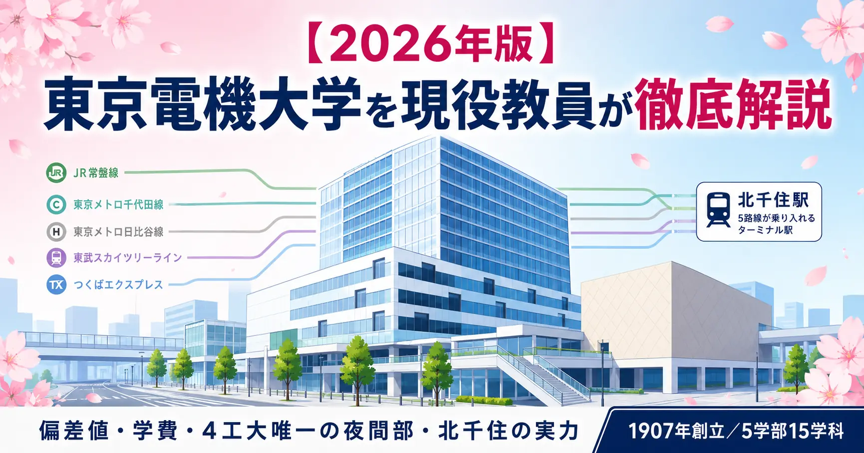 東京電機大学 アイキャッチ(2026年版)