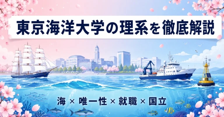 東京海洋大学 理系徹底解説