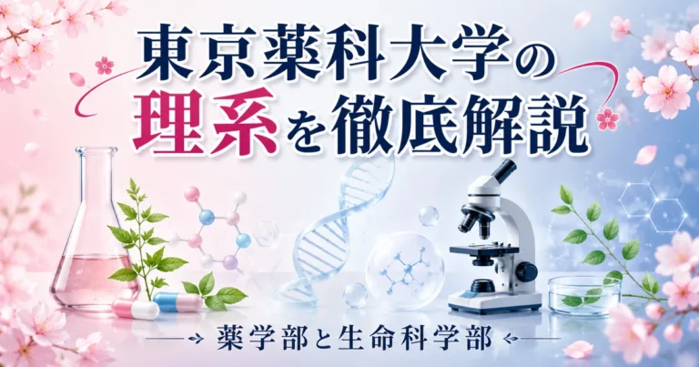 東京薬科大学の徹底解説