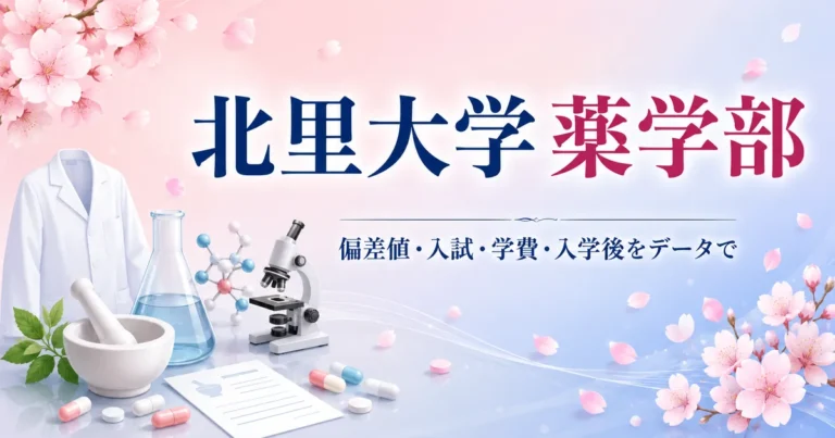 北里大学 薬学部を徹底解説