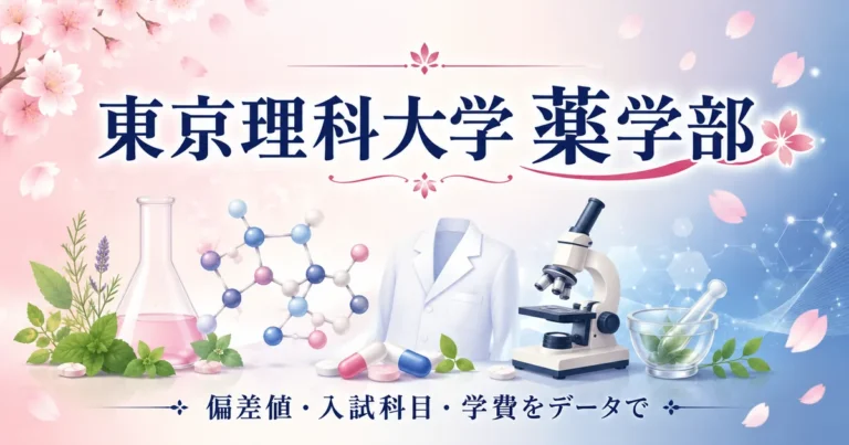 東京理科大学 薬学部を徹底解説