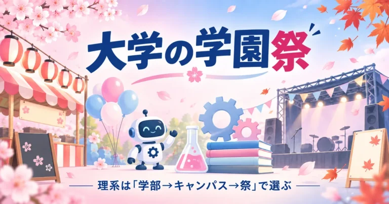 大学の学園祭2026｜東京・神奈川の理系30大学の日程とキャンパス