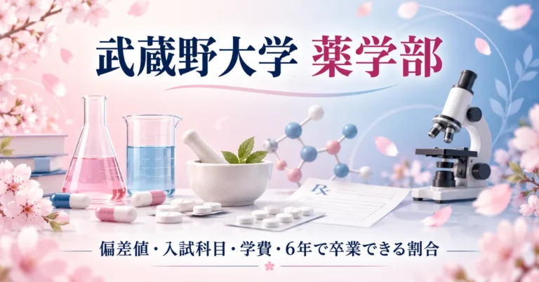 武蔵野大学 薬学部を徹底解説