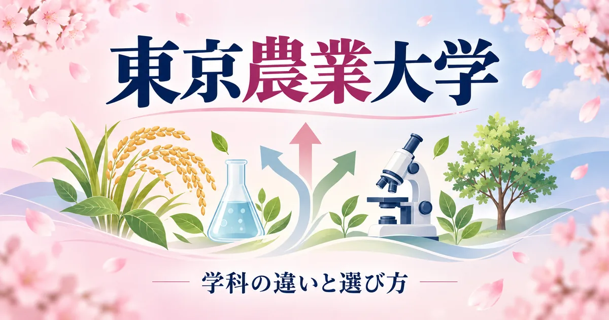 明治大学 農学部の偏差値・入試科目【2027】｜農工大・理工系との併願